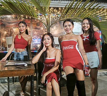Gorgeous Sexy Waitresses